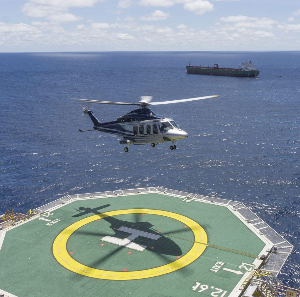 MSI Helicopter Landing On FPSO